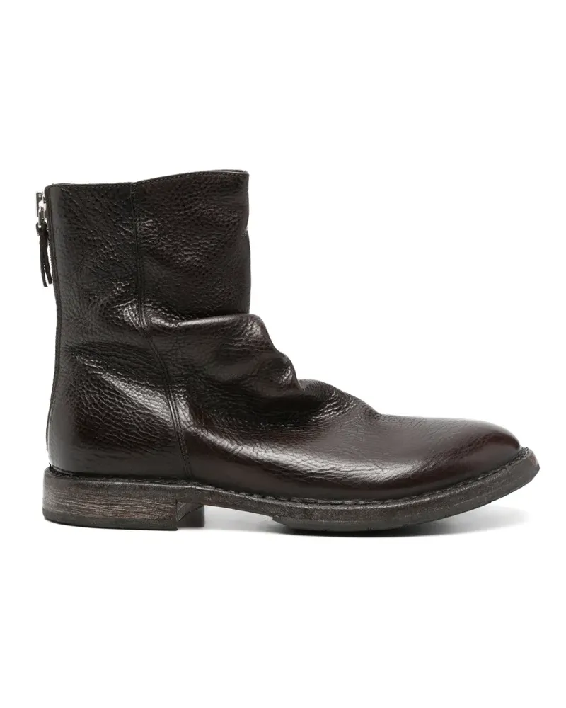 Moma leather ankle boots - Braun Braun