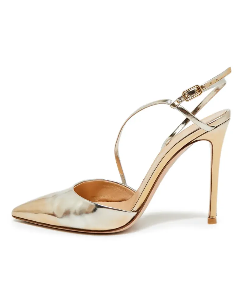Gianvito Rossi Spitze Slingback-Pumps - Silber Silber