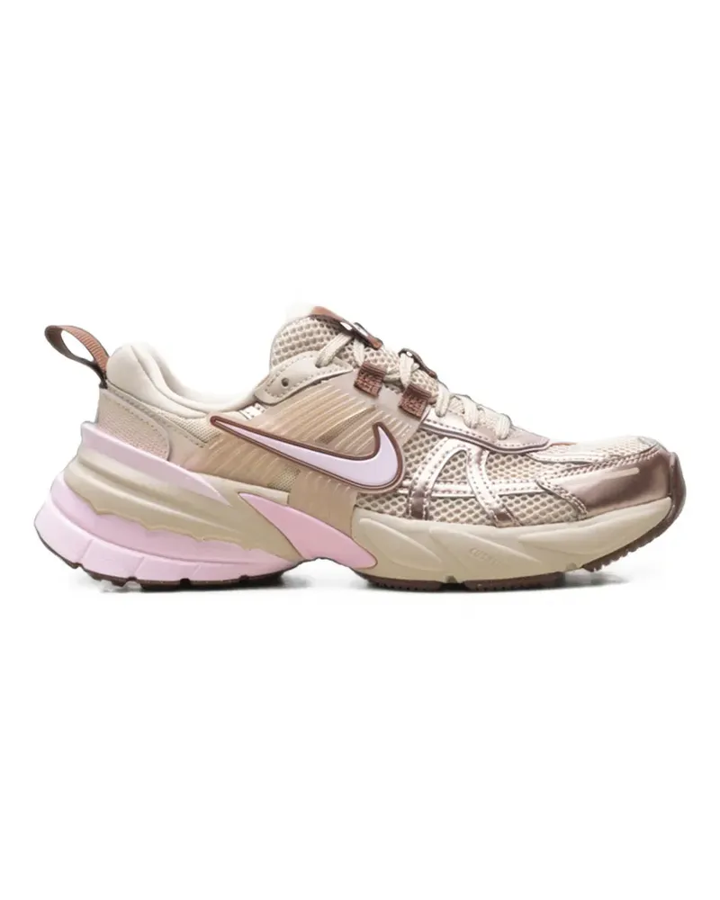 Nike V2K Run panelled sneakers - Nude Nude