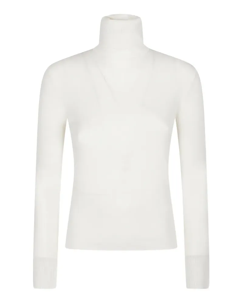 P.A.R.O.S.H. P.A.R.O H. ribbed-knit roll-neck sweater - Nude Nude