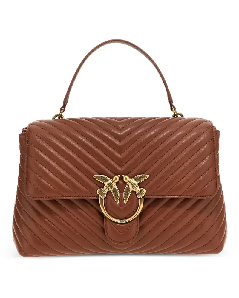 Pinko Lady Love Puff Tasche - Braun Braun