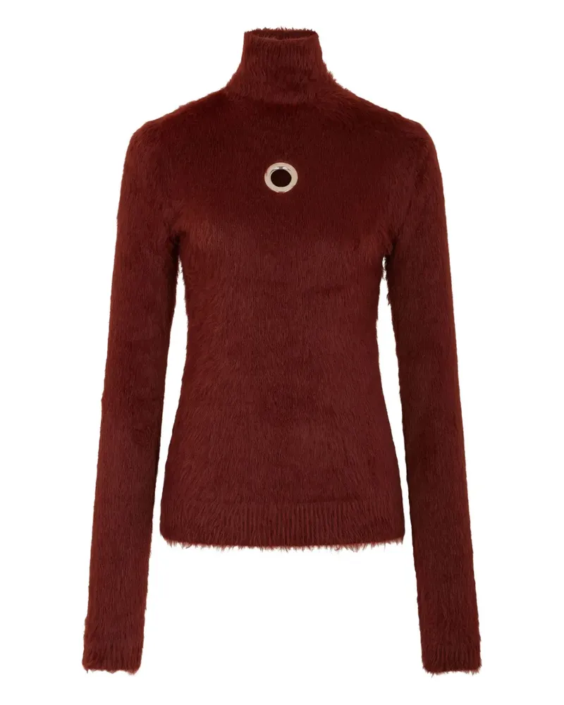 Paco Rabanne Pullover mit Ösendetail - P213 RED P213