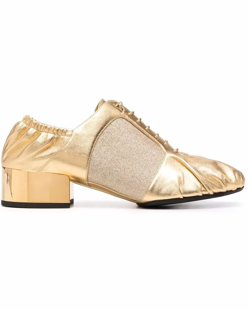 Ferragamo Klassische Ballerinas - Gold Gold