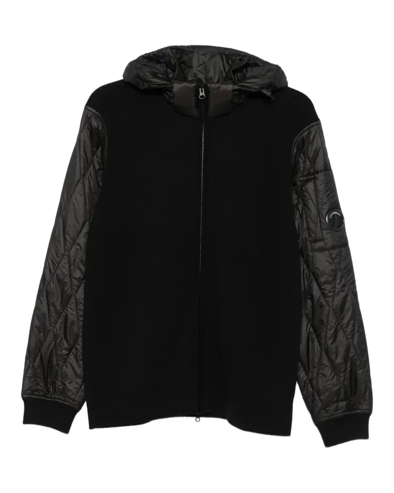 C.P. Company Jacke mit Lens-Detail - Schwarz Schwarz