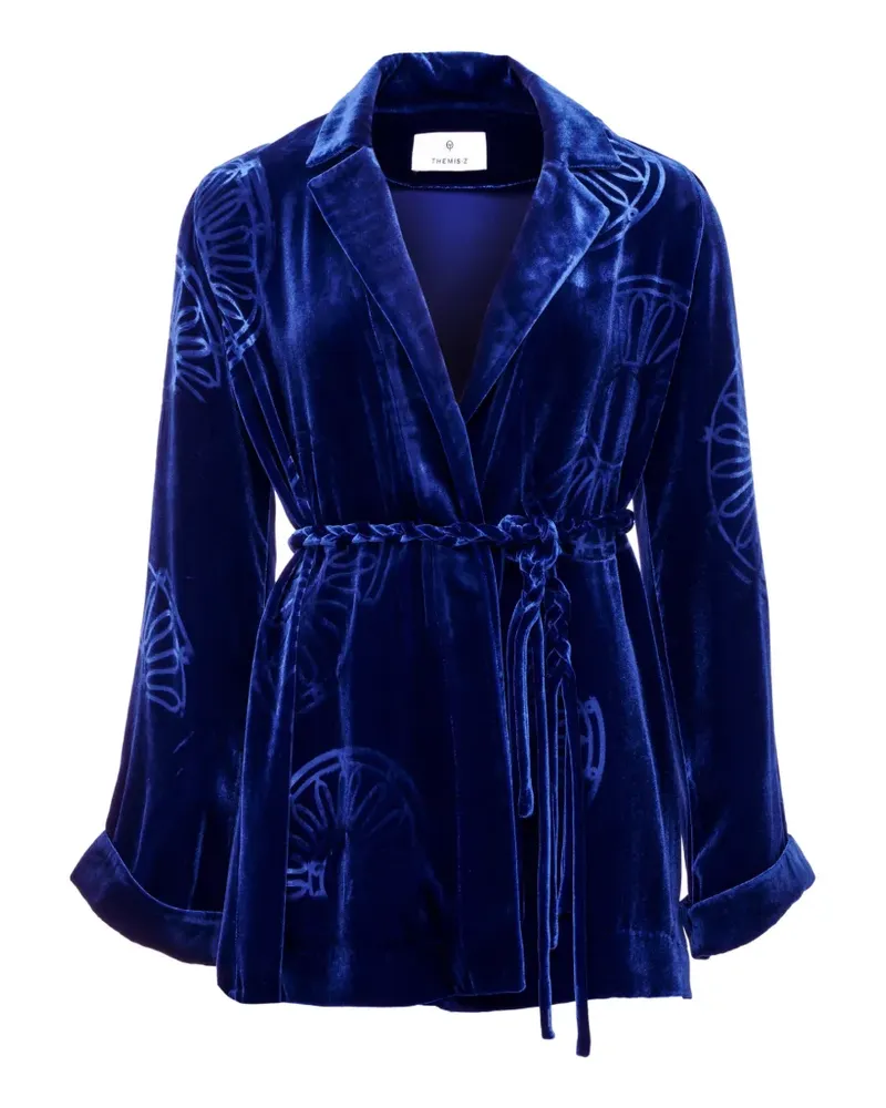 THEMIS Z Kyma Kleid mit Gürtel - Blau Blau