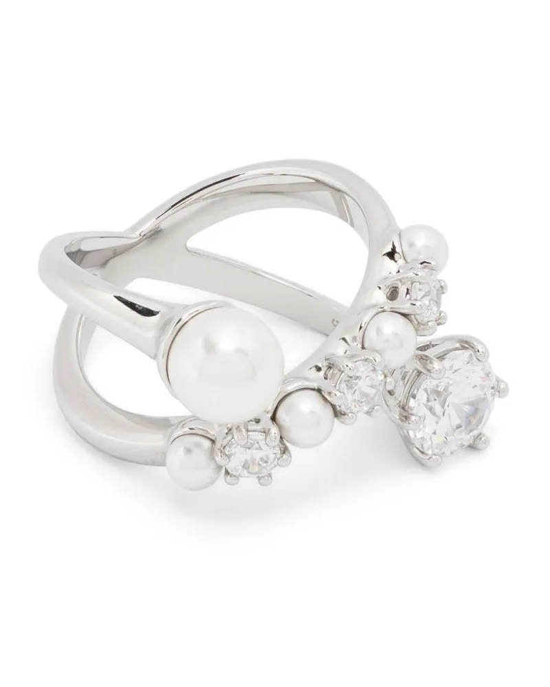 Swarovski Matrix Ring - Weiß Weiß