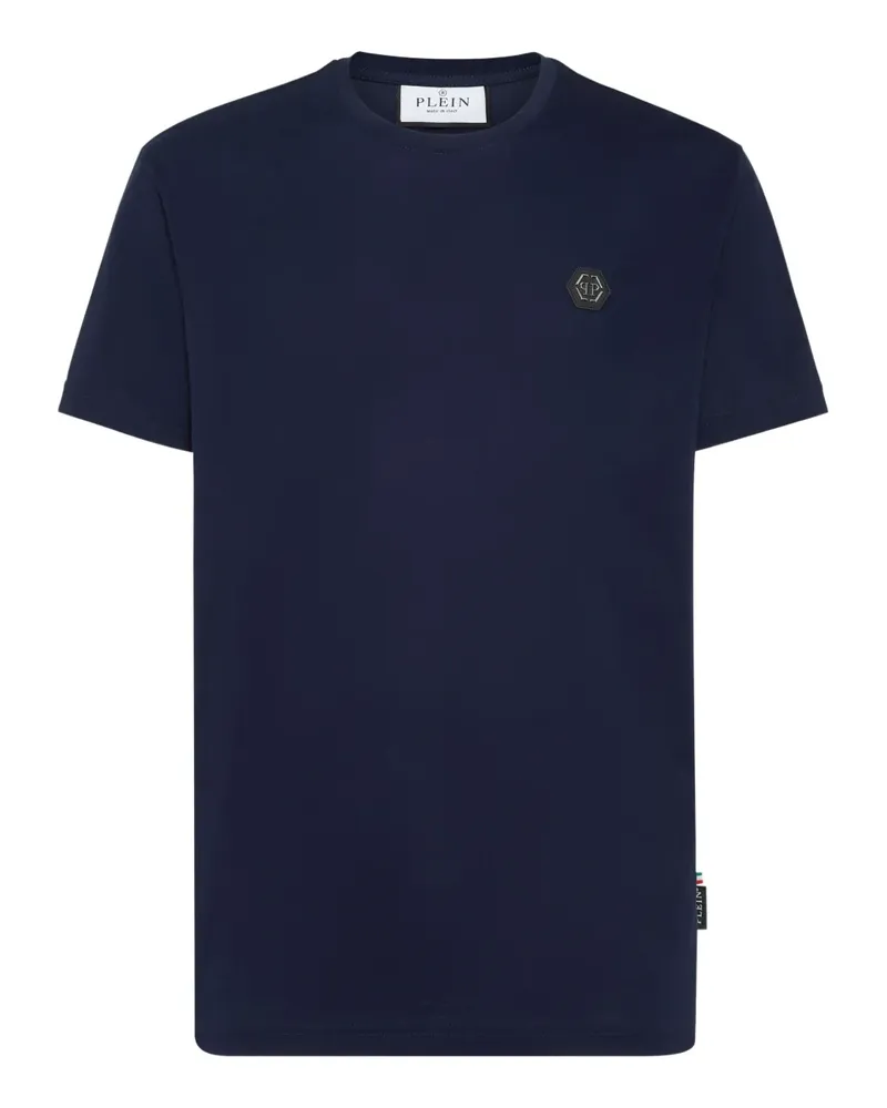 Philipp Plein Basic T-Shirt - Blau Blau