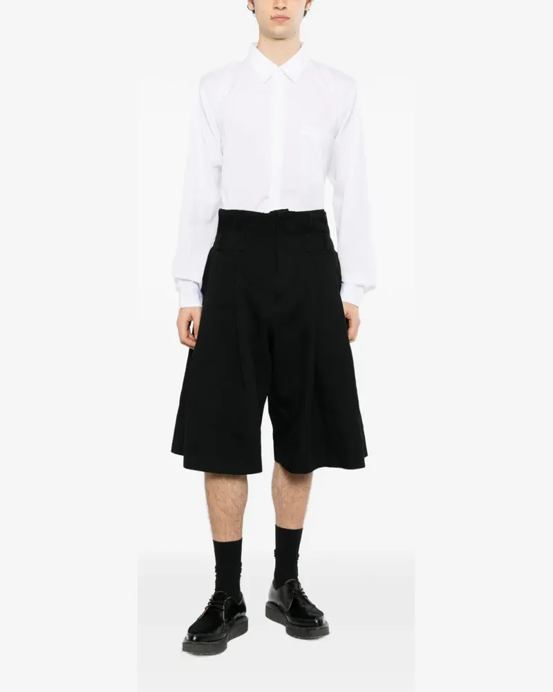 Comme des Garçons chest-pocket long-sleeve shirt - Weiß Weiß