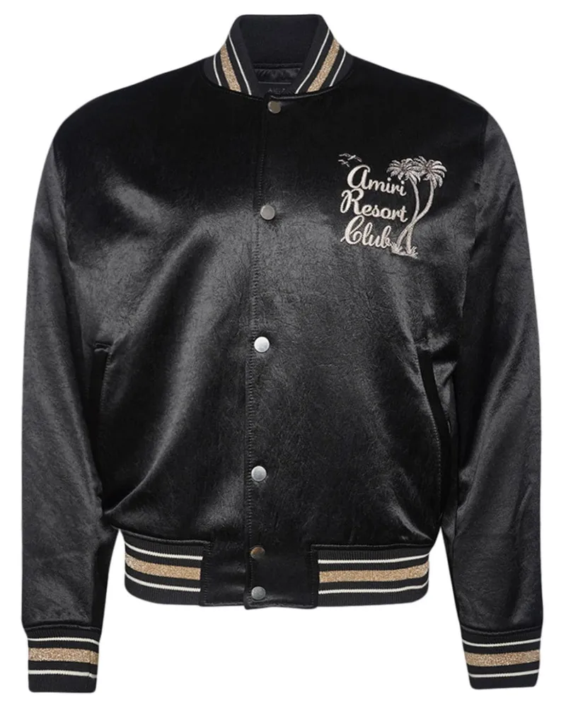 Amiri Sportjacke mit Logo-Stickerei - Schwarz Schwarz