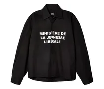 Hemd mit Ministère-Print