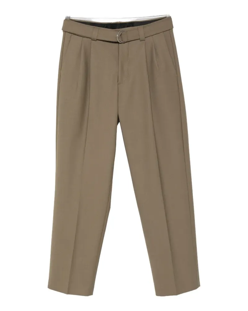 ERALDO belted pleated trousers - Braun Braun