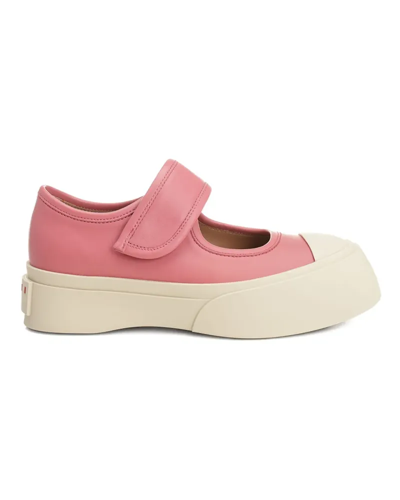 Marni Mary Janes mit Plateau - Rosa Rosa