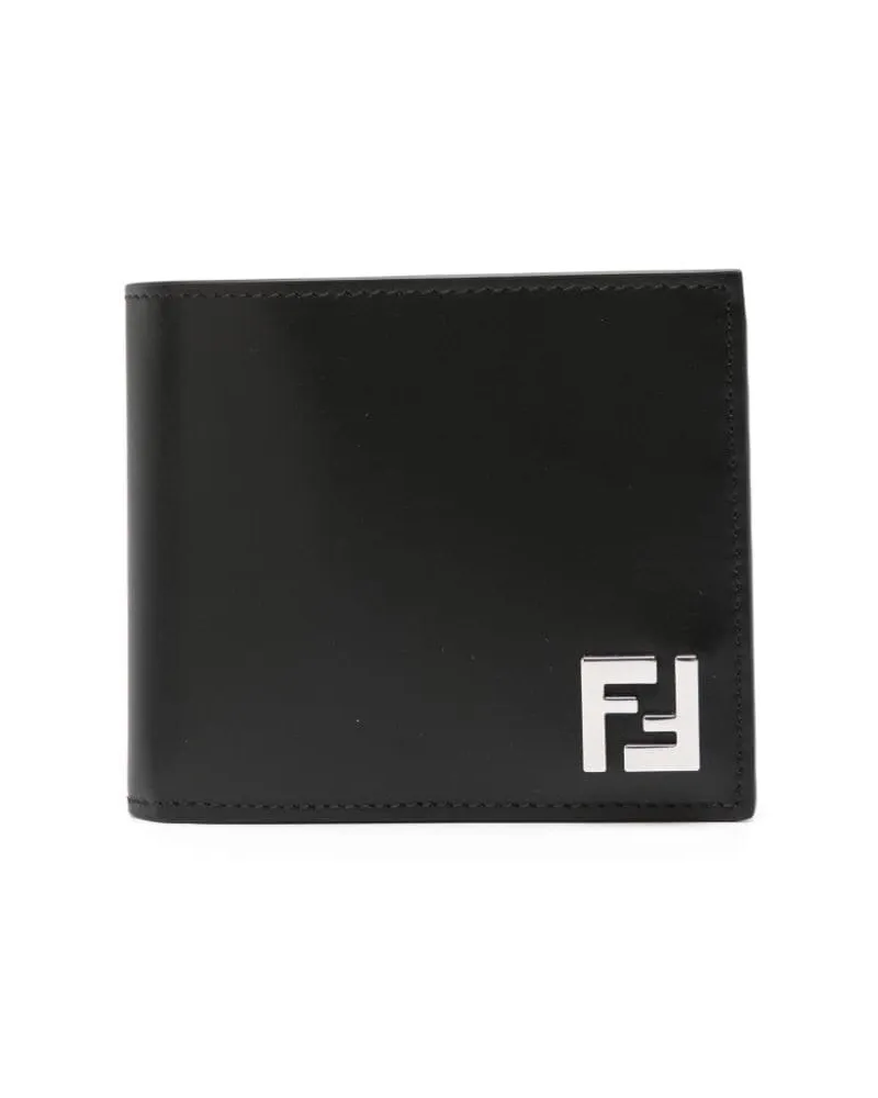 Fendi Portemonnaie mit FF - Schwarz Schwarz