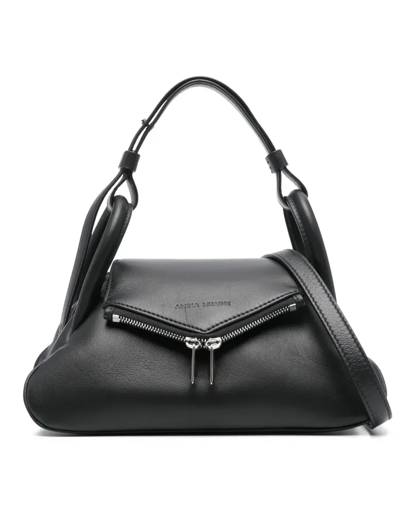 Amina Muaddi Kleine Gemini Tote Bag - Schwarz Schwarz