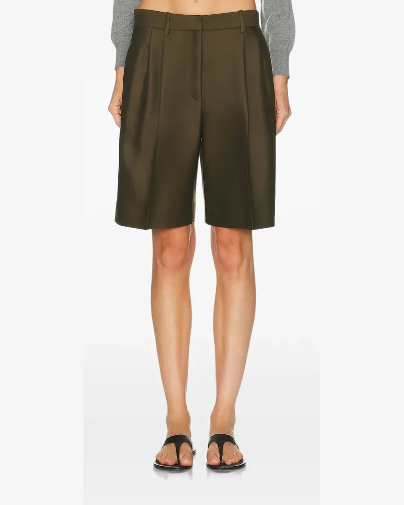 KHAITE Auggie shorts - Grün Grün