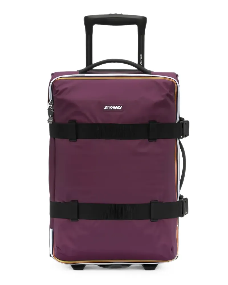 K-Way Blossac S Koffer mit Logo-Patch - Violett Violett