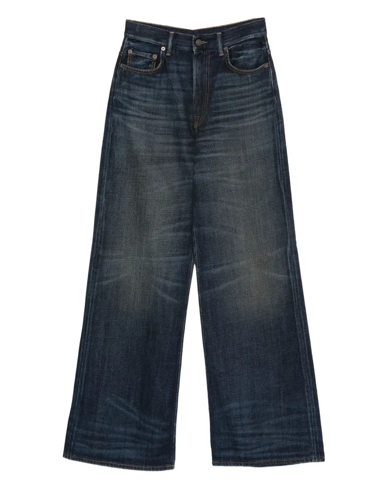 Acne Studios Jeans mit weitem Bein - Blau Blau