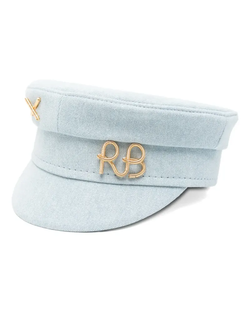 RUSLAN BAGINSKIY Hut mit Logo - Blau Blau