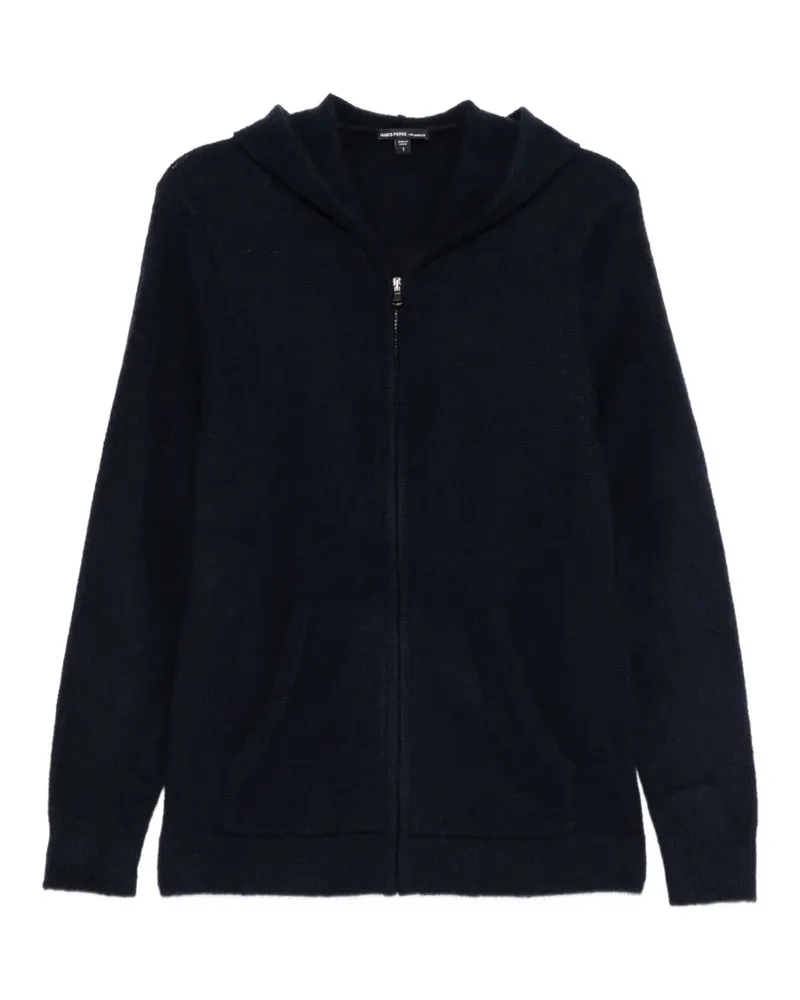 James Perse Kapuzenjacke aus Kaschmir - Blau Blau