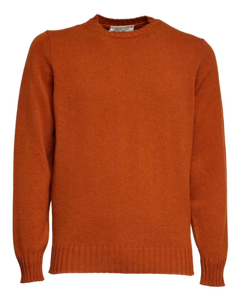 Filippo de Laurentiis Pullover mit rundem Ausschnitt - Orange Orange