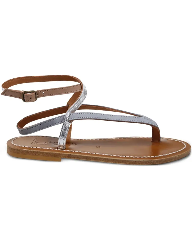 K.Jacques  Sandalen mit Knöchelband - Braun Braun