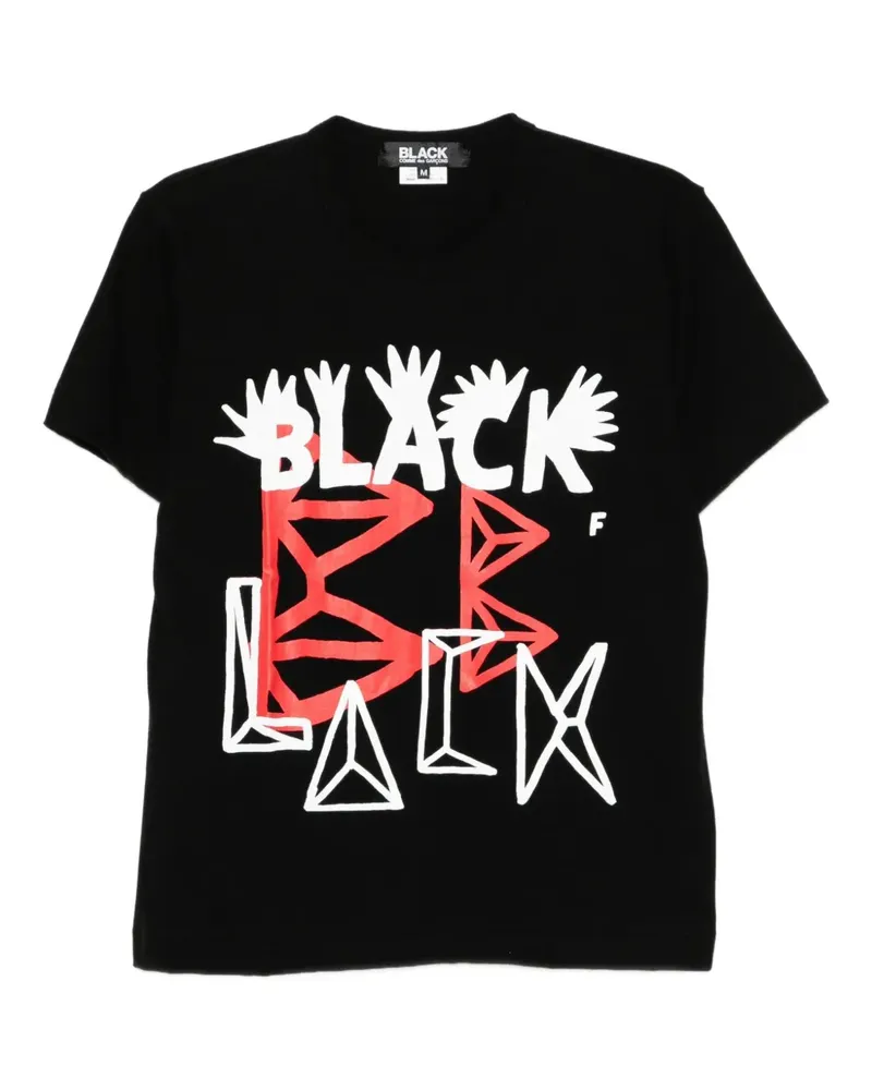 Comme des Garçons T-Shirt mit Print - Schwarz Schwarz