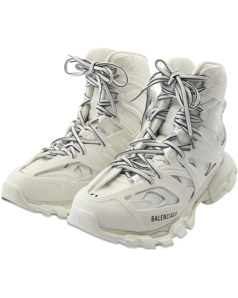 Balenciaga 2010s Wander-Sneakers aus Leder - Weiß Weiß