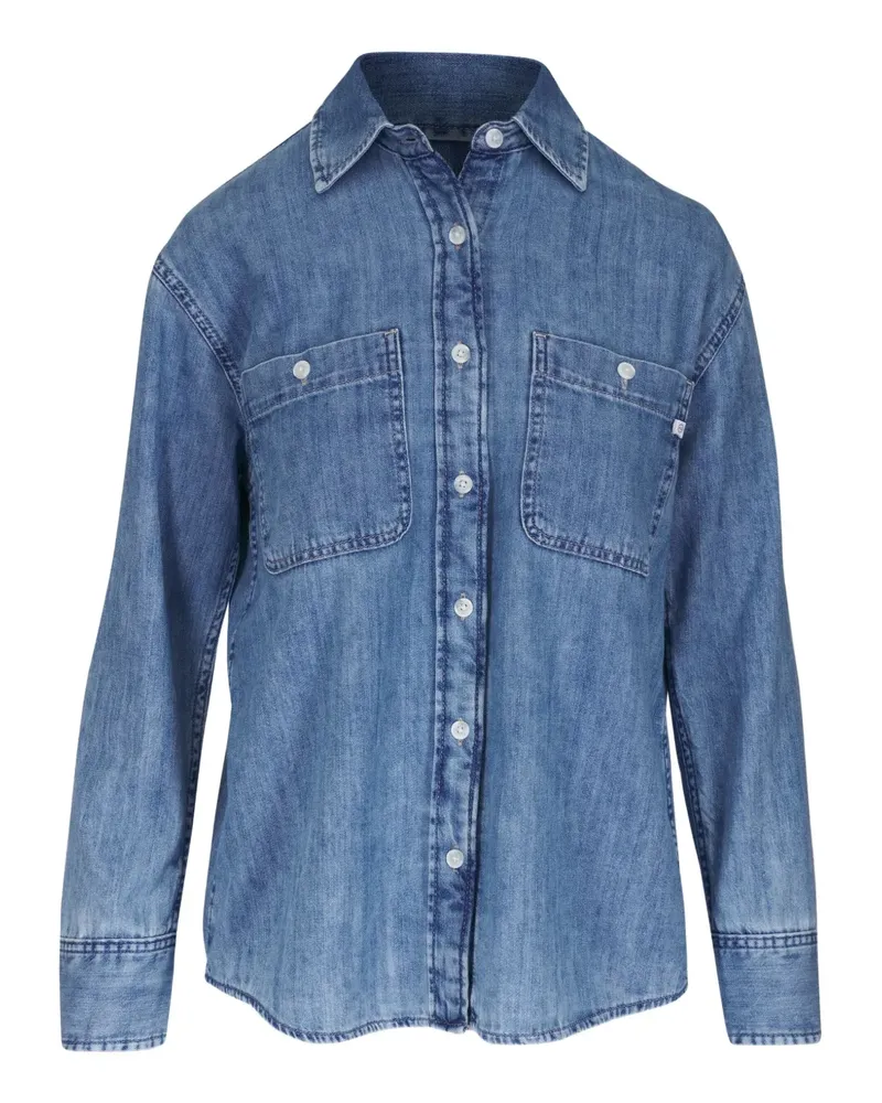 Adriano Goldschmied Lenny Hemd - Blau Blau