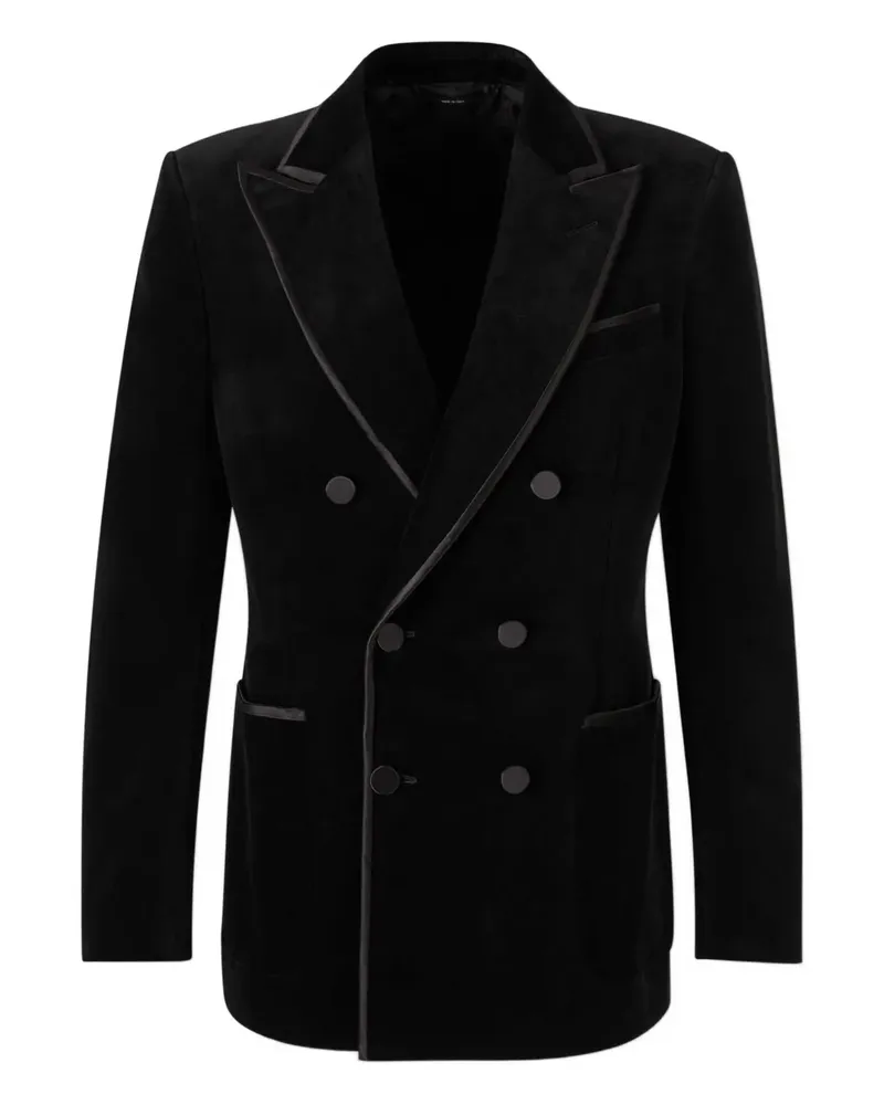 Tom Ford leather jacket - Schwarz Schwarz
