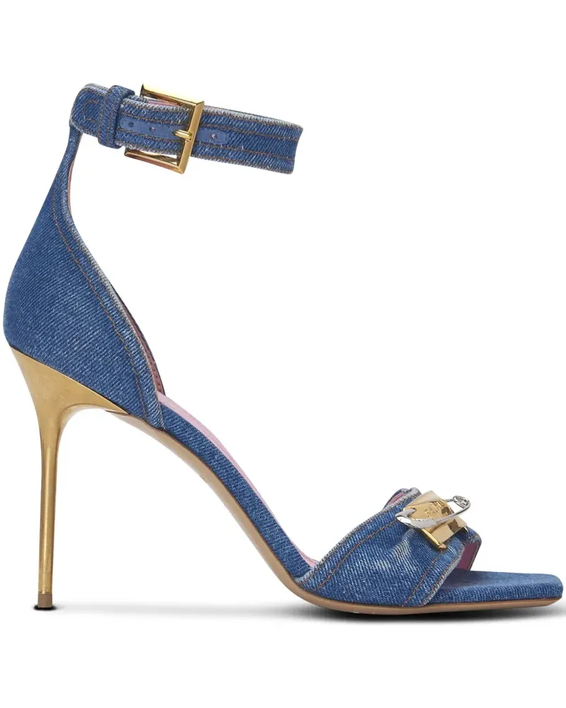 Balmain Safety Pin Sandalen - Blau Blau