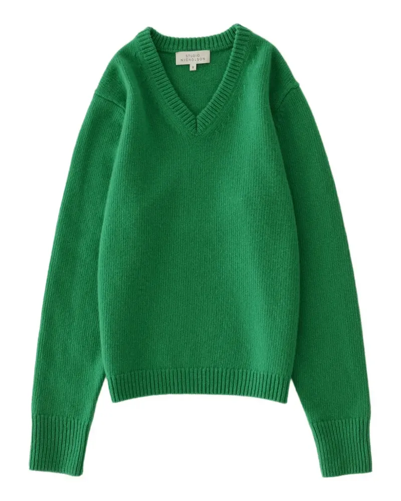 Studio Nicholson Miska Pullover - Grün Grün