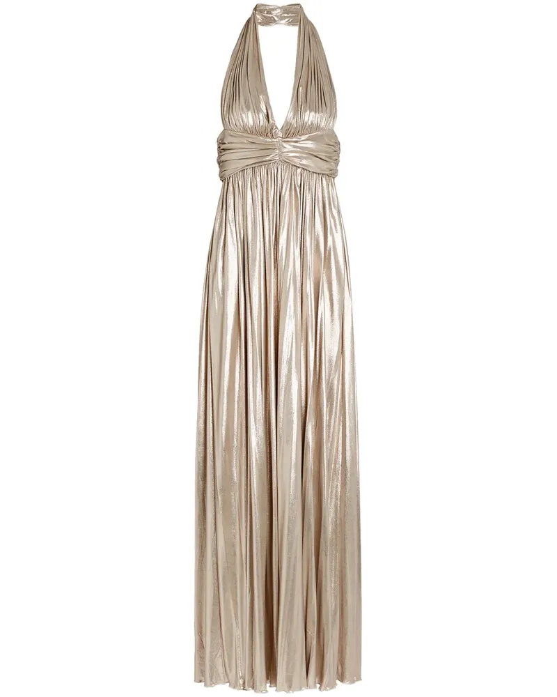 Giambattista Valli Langes Trägerkleid - Gold Gold