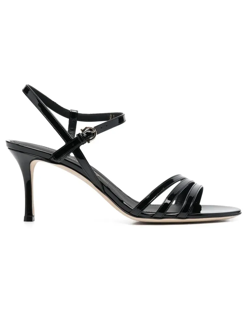 Ferragamo Pumps mit Schnalle 75mm - Schwarz Schwarz