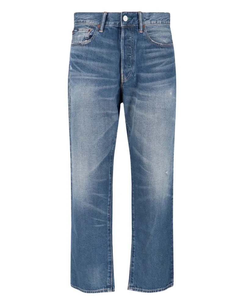 Ralph Lauren Jeans in Distressed-Optik - Blau Blau