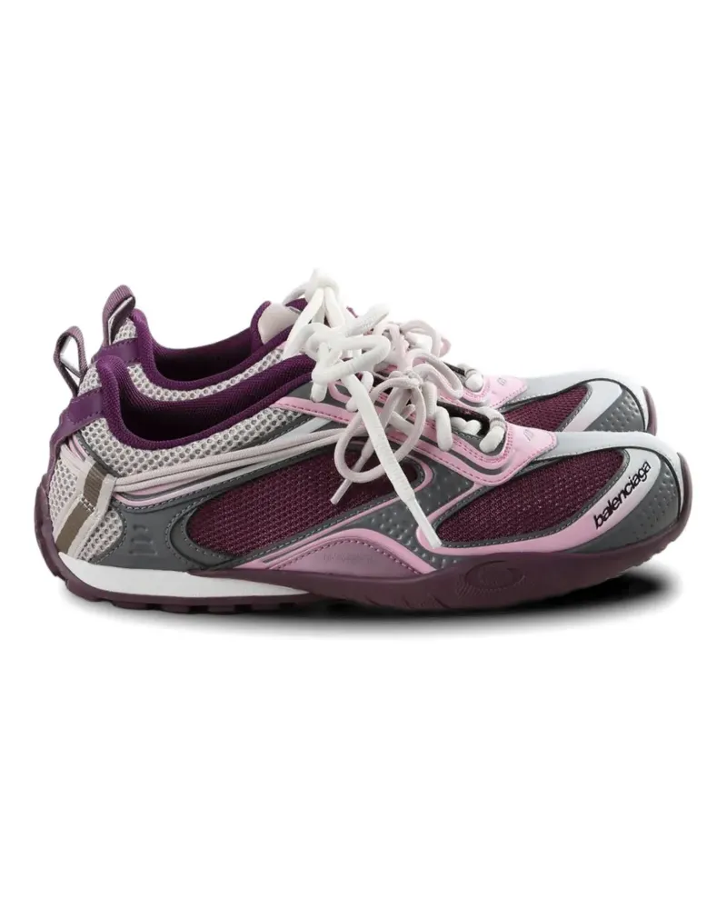 Balenciaga Sneakers mit Kontrasteinsätzen - Violett Violett