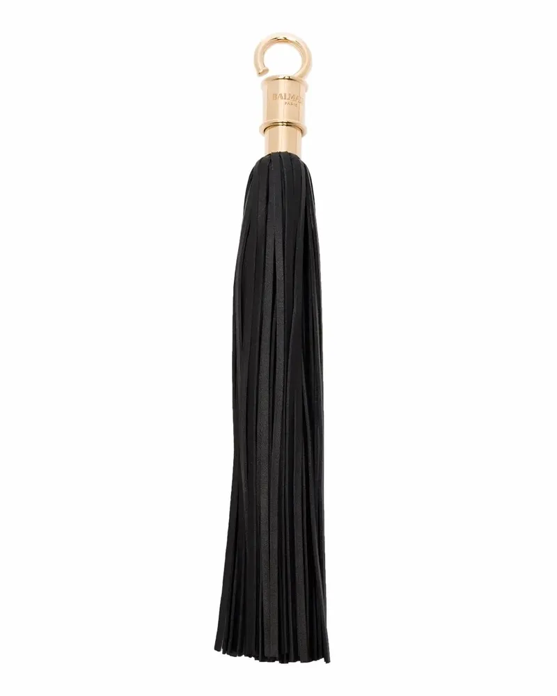 Balmain La Clef Schlüsselanhänger - Schwarz Schwarz