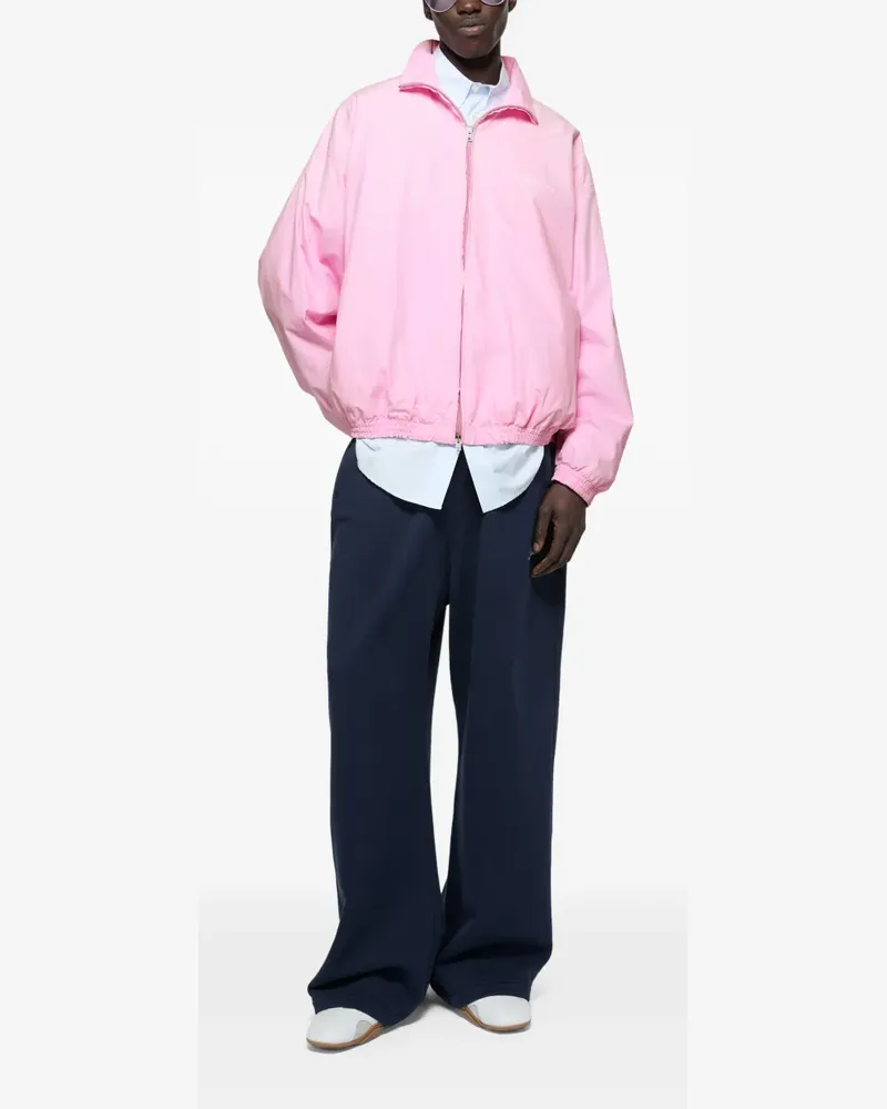 Acne Studios Ausgeblichene Jacke mit Logo - Rosa Rosa