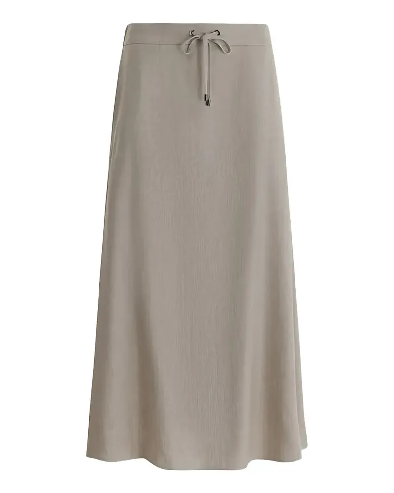 Lorena Antoniazzi drawstring-fastening midi skirt - Nude Nude