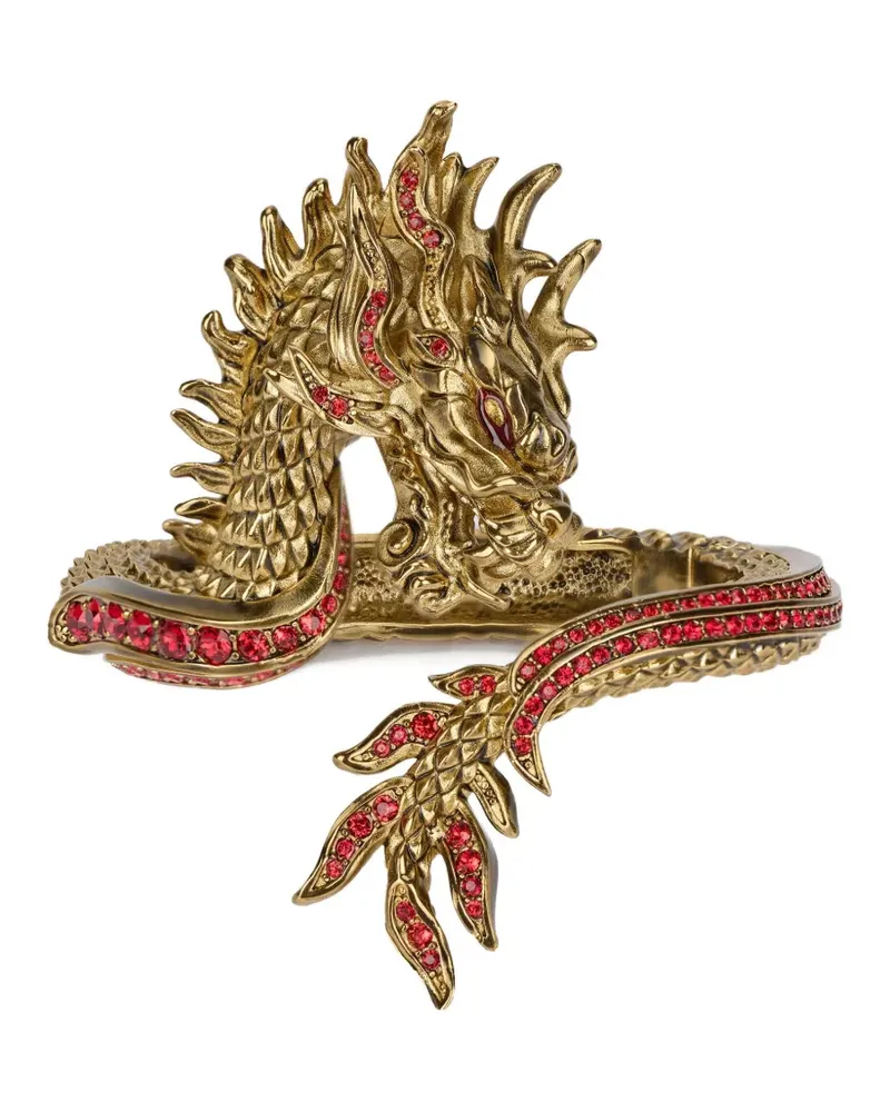 Roberto Cavalli Armband mit Drachenmotiv - Gold Gold