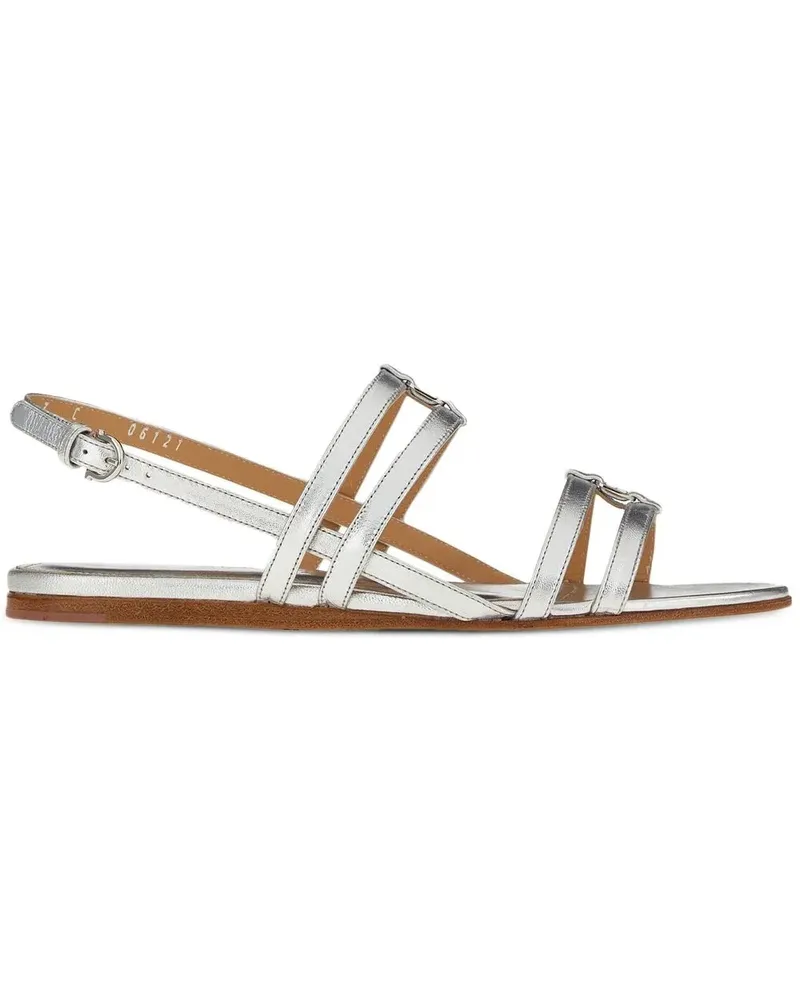 Ferragamo Vara Sandalen - Silber Silber