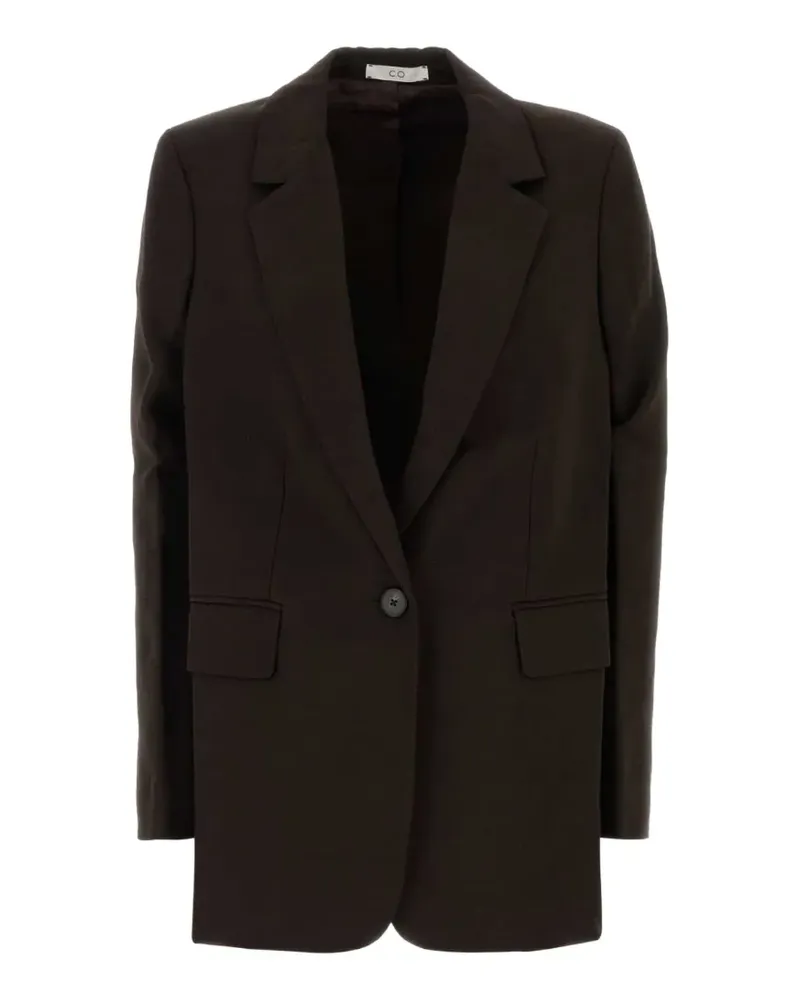 Co oversized single-breasted blazer - Braun Braun