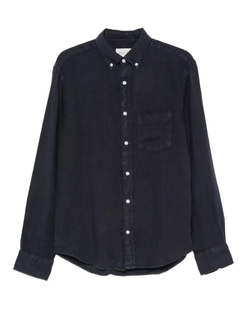 Gant button-down chest-pocket shirt - Blau Blau