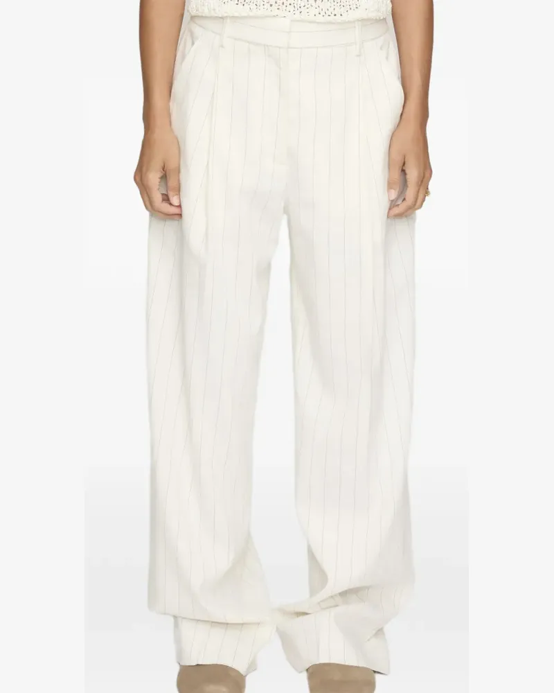 A.L.C. Winston palazzo pants - Weiß Weiß