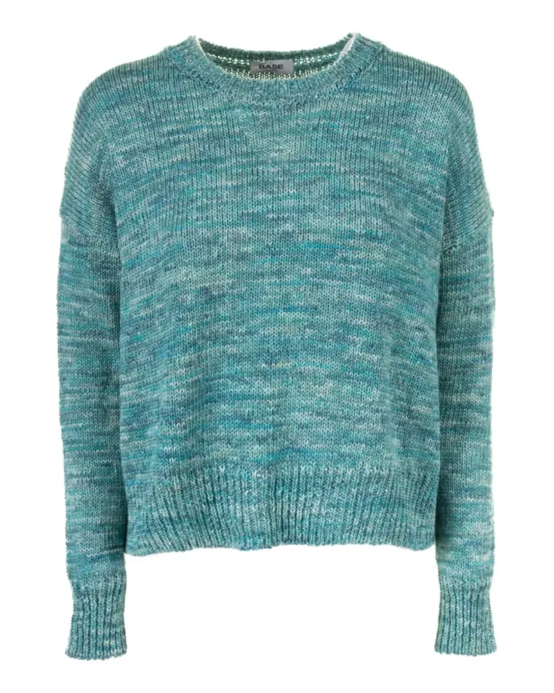 BASE Milano crew-neck sweater - Blau Blau