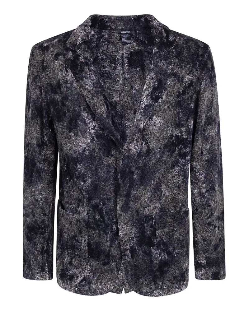 Avant Toi textured-finish blazer - Grau Grau