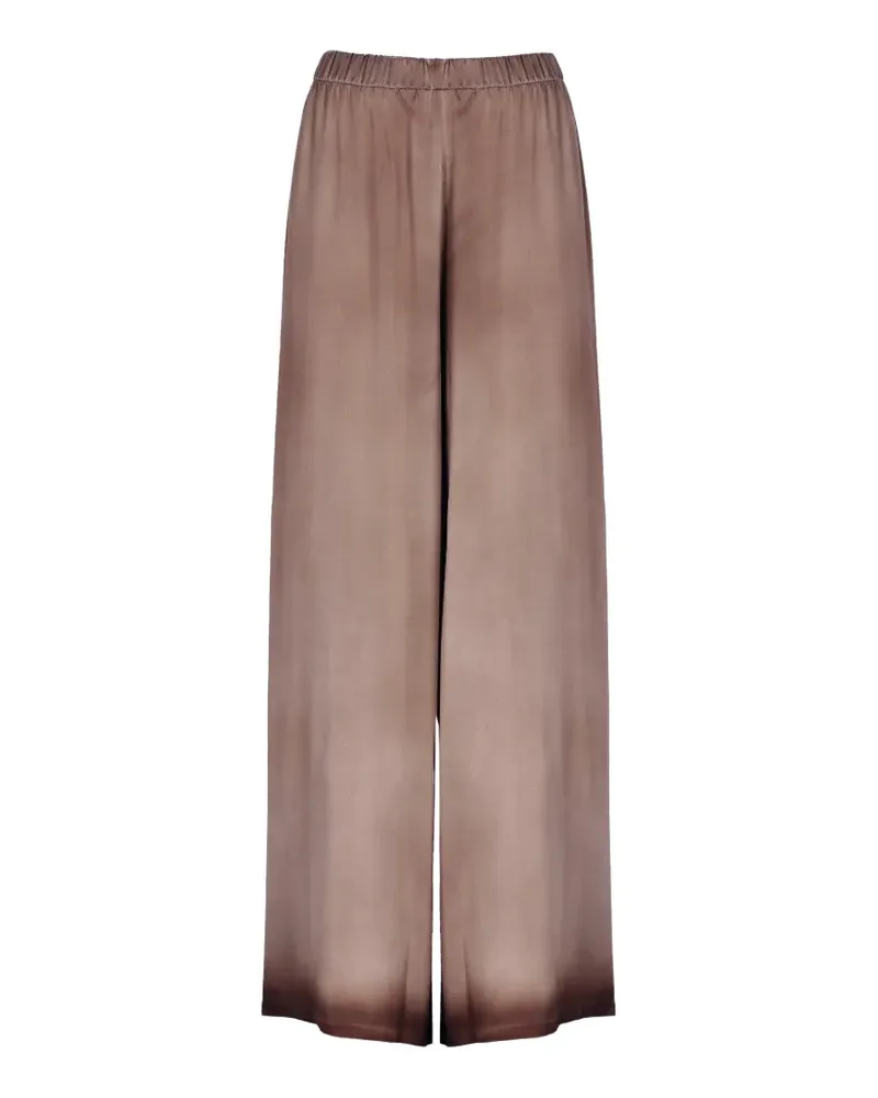 Avant Toi Seidenhose mit Farbverlauf - Braun Braun
