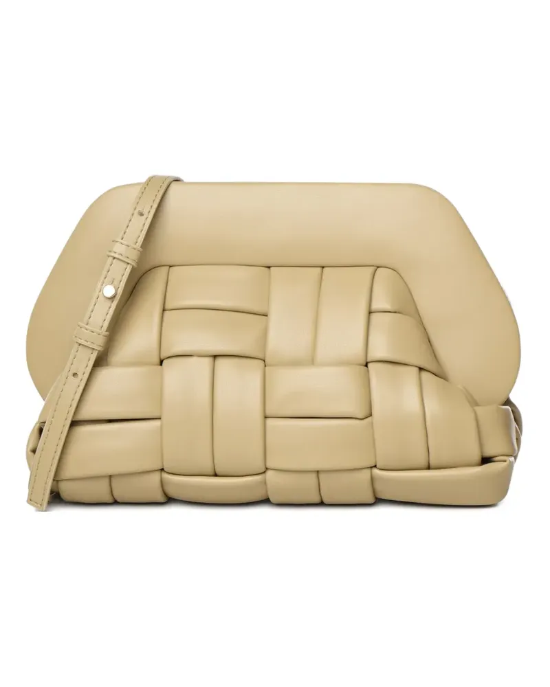 THEMOIRÈ Gewebte Tia Clutch - Nude Nude