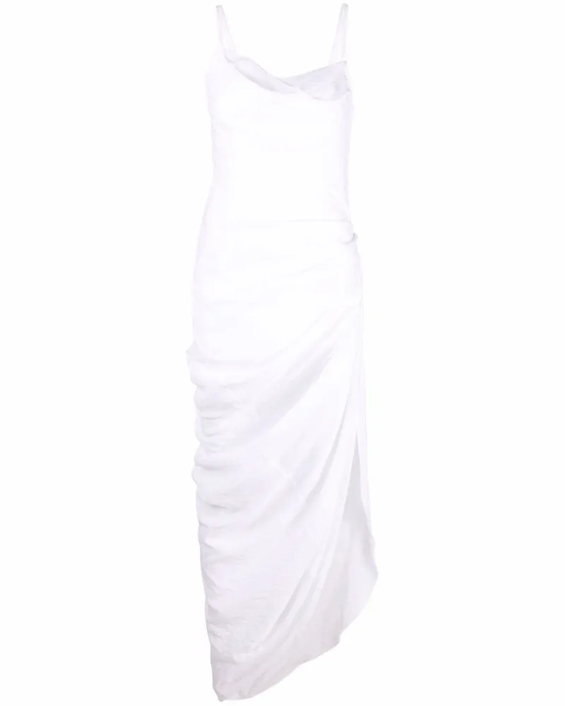 Jacquemus La Robe Saudade Longue Kleid - Weiß Weiß