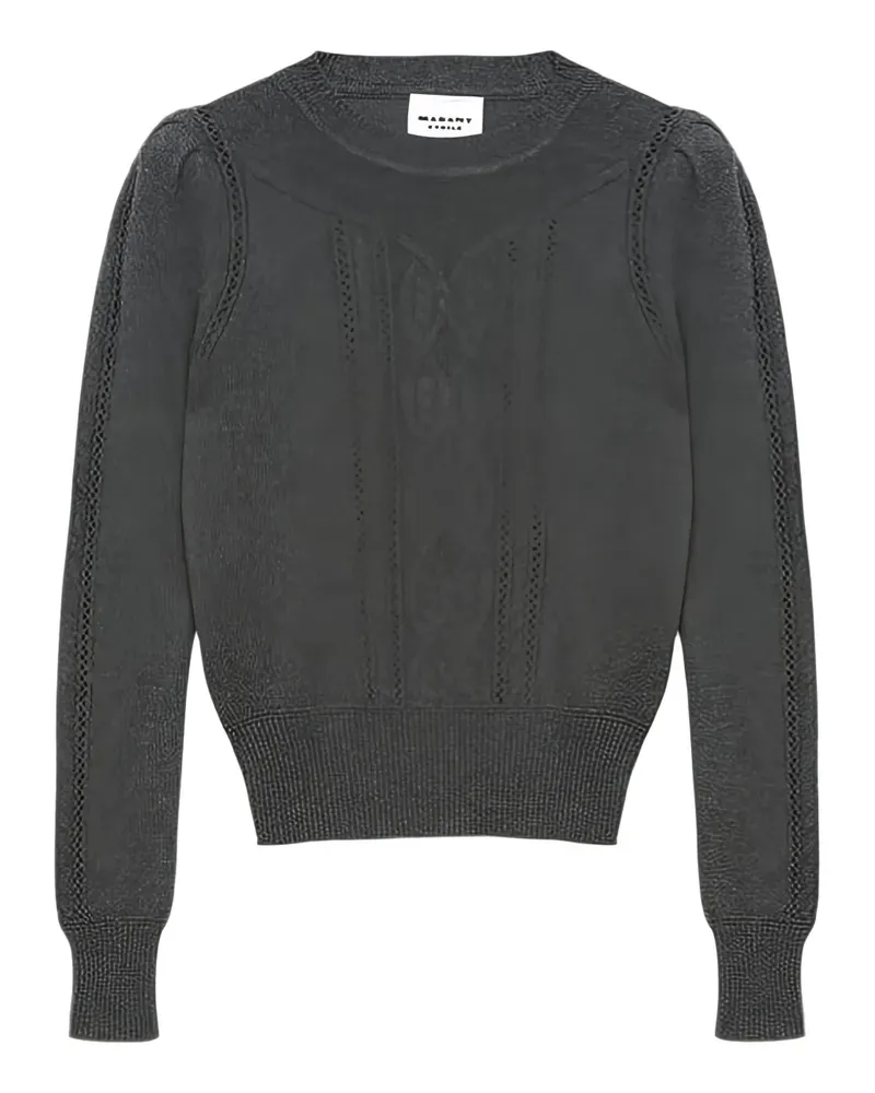 Isabel Marant Pullover mit Zopfmuster - Grau Grau
