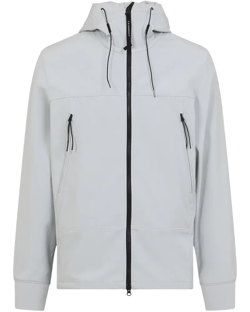 C.P. Company Kapuzenjacke mit Goggle-Detail - Blau Blau